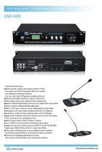 کنفرانس اتوترک سناتور SND600 Senator - تصویر 2
